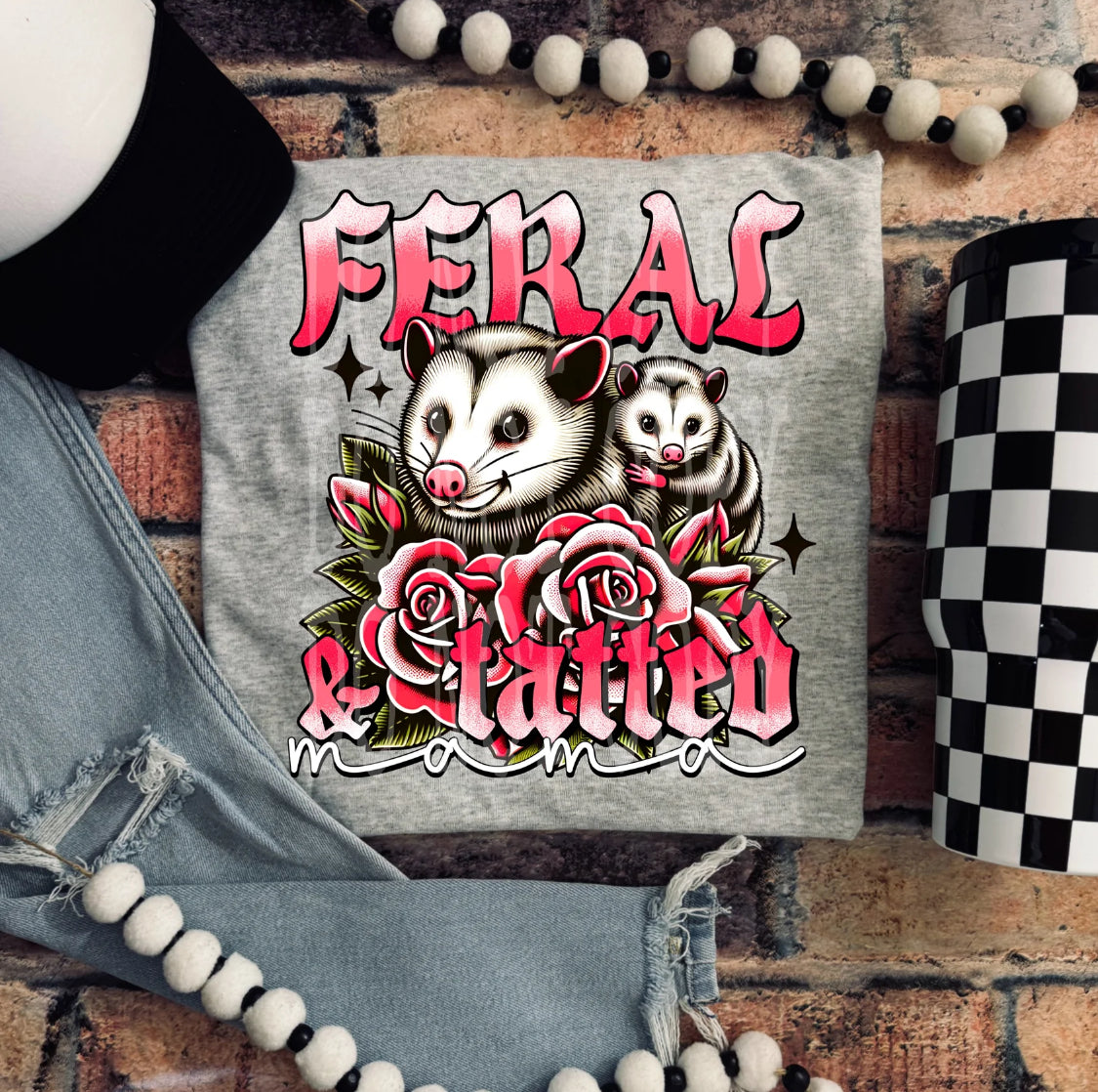 Feral and Tatted Mama