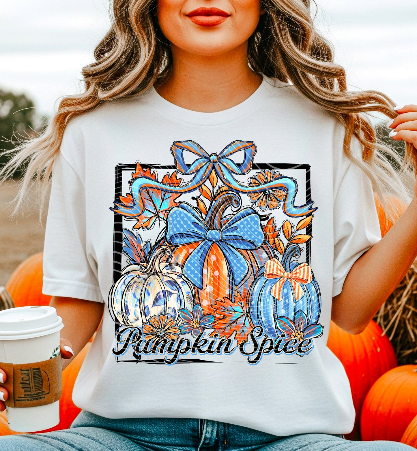 Pumpkin Spice Blue Ribbon