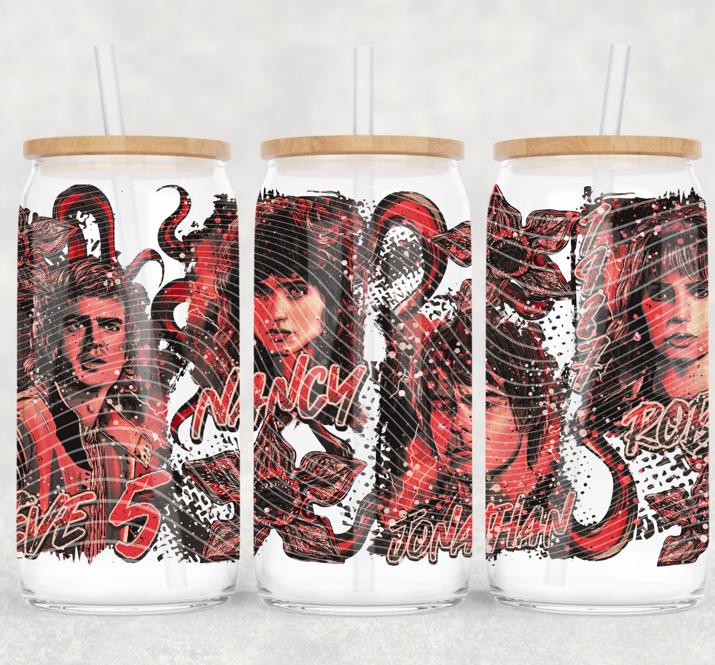 Stranger Season 5 Grit UV DTF Wrap