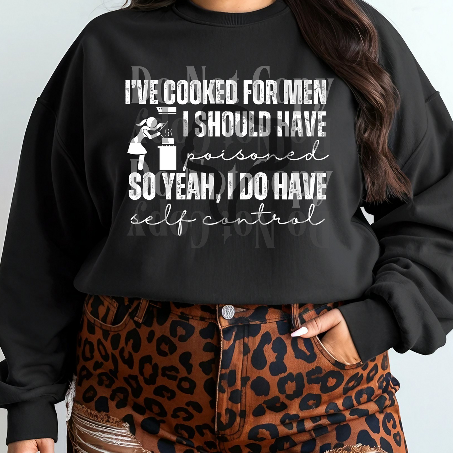 Self Control - white font