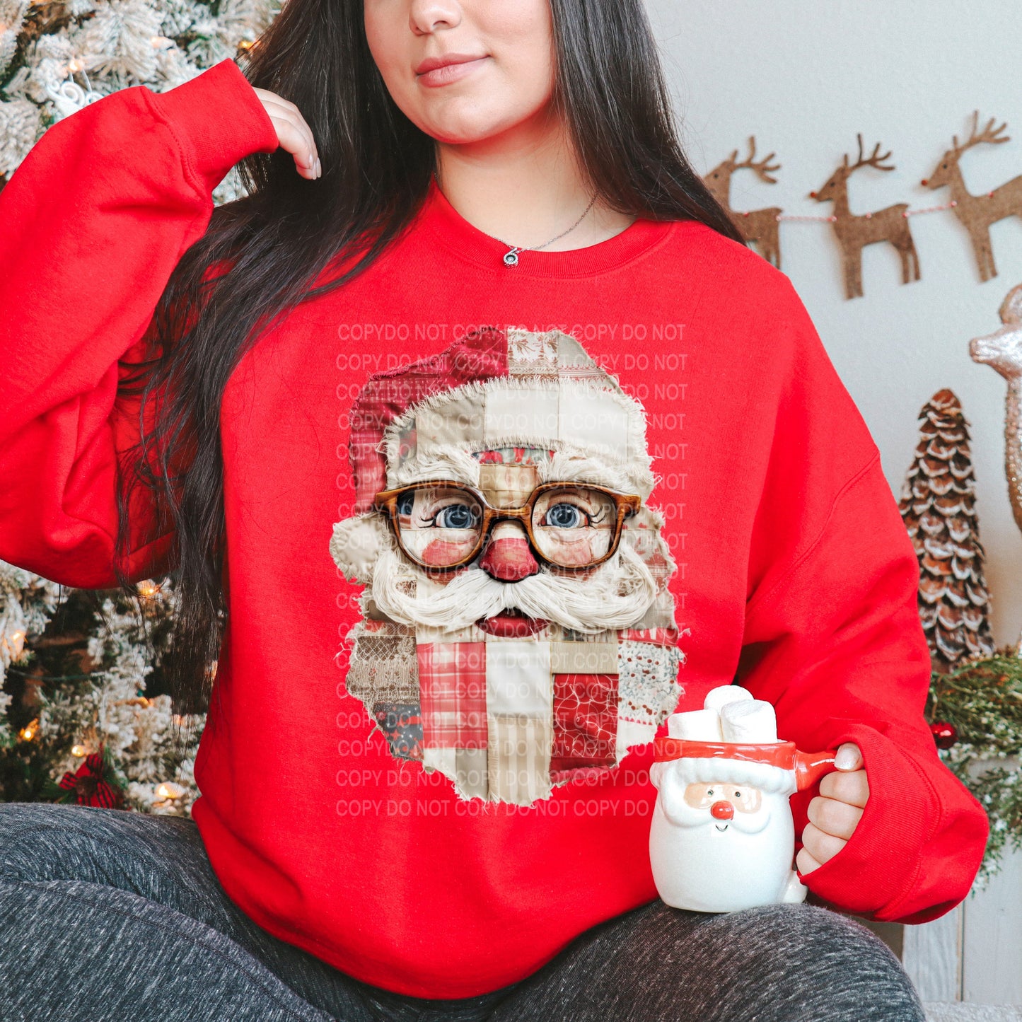 Patchwork Santa