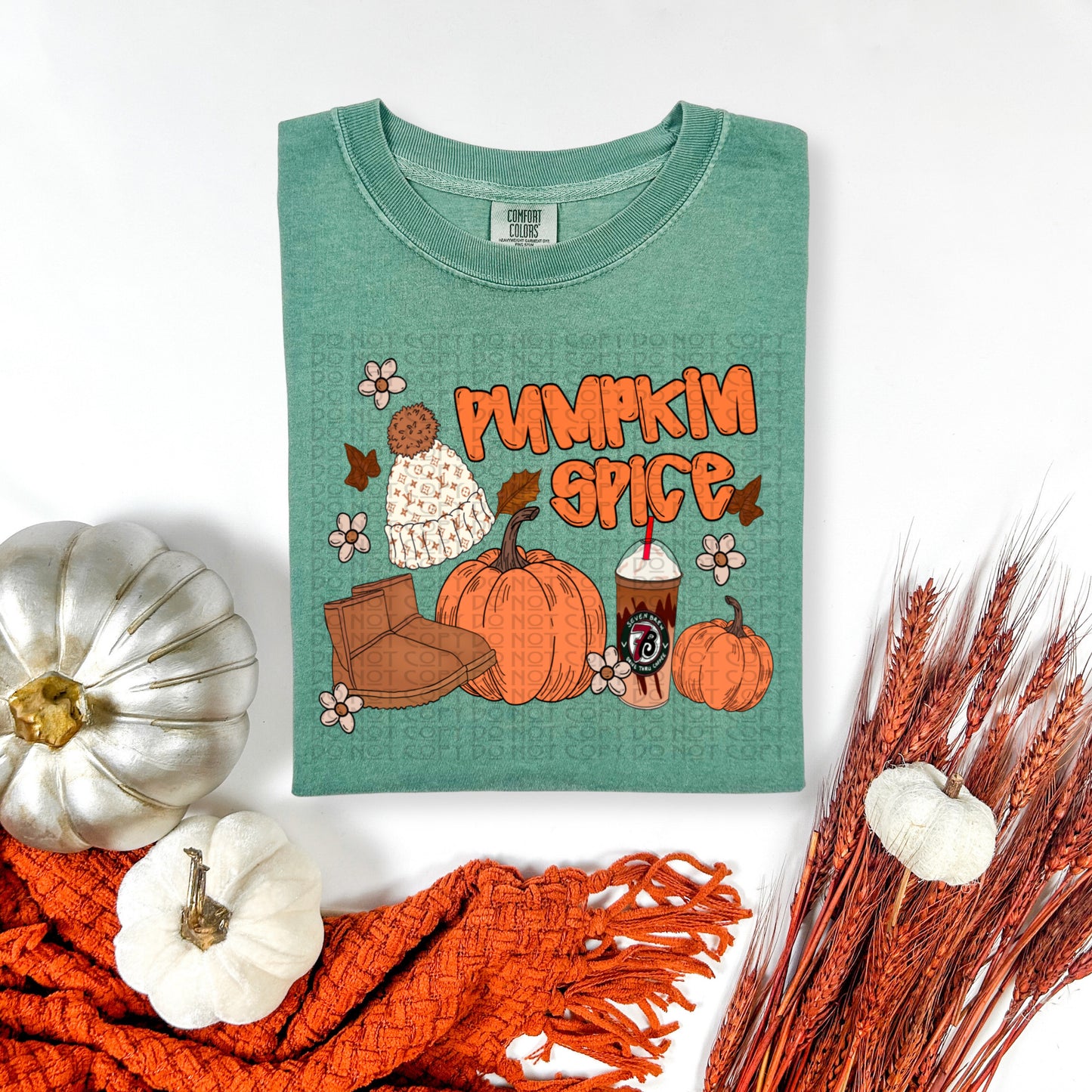 Pumpkin Spice Designer Beanie