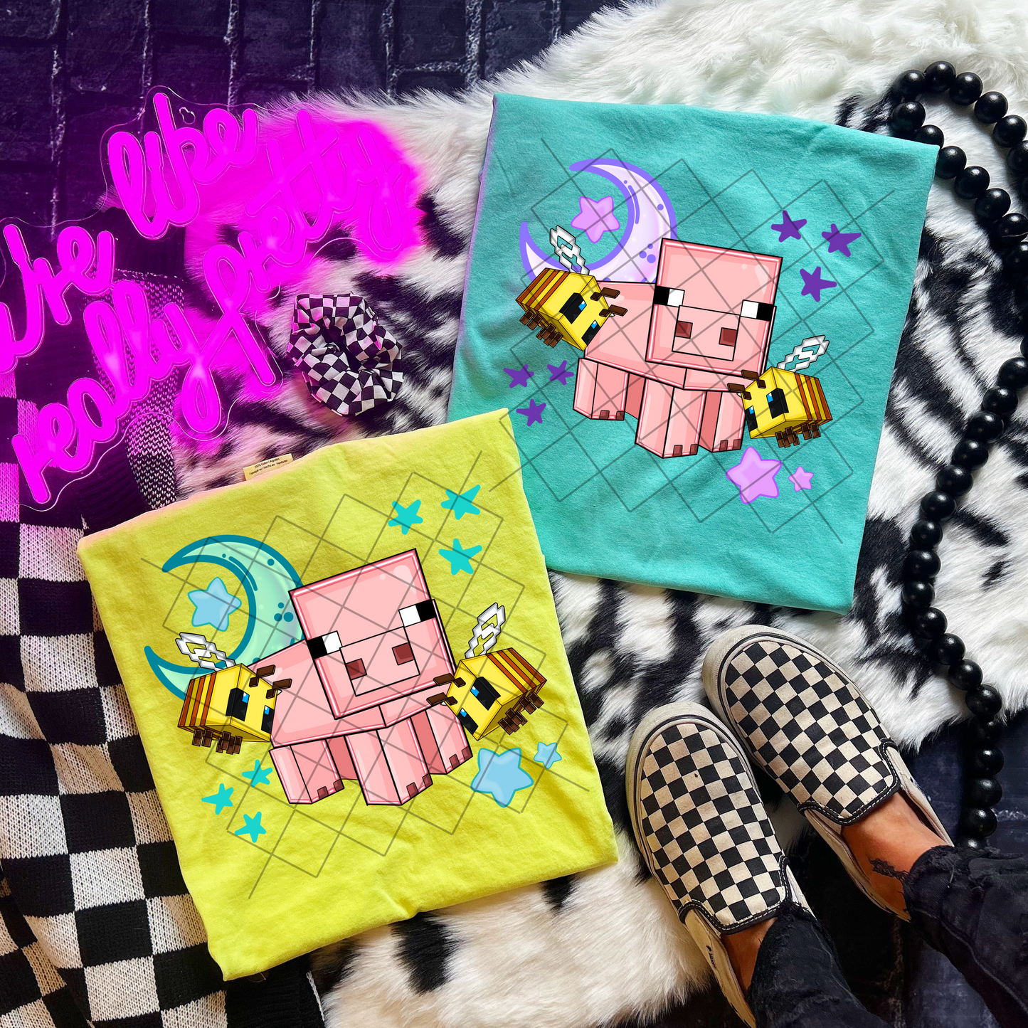 Pig - Purple or Green