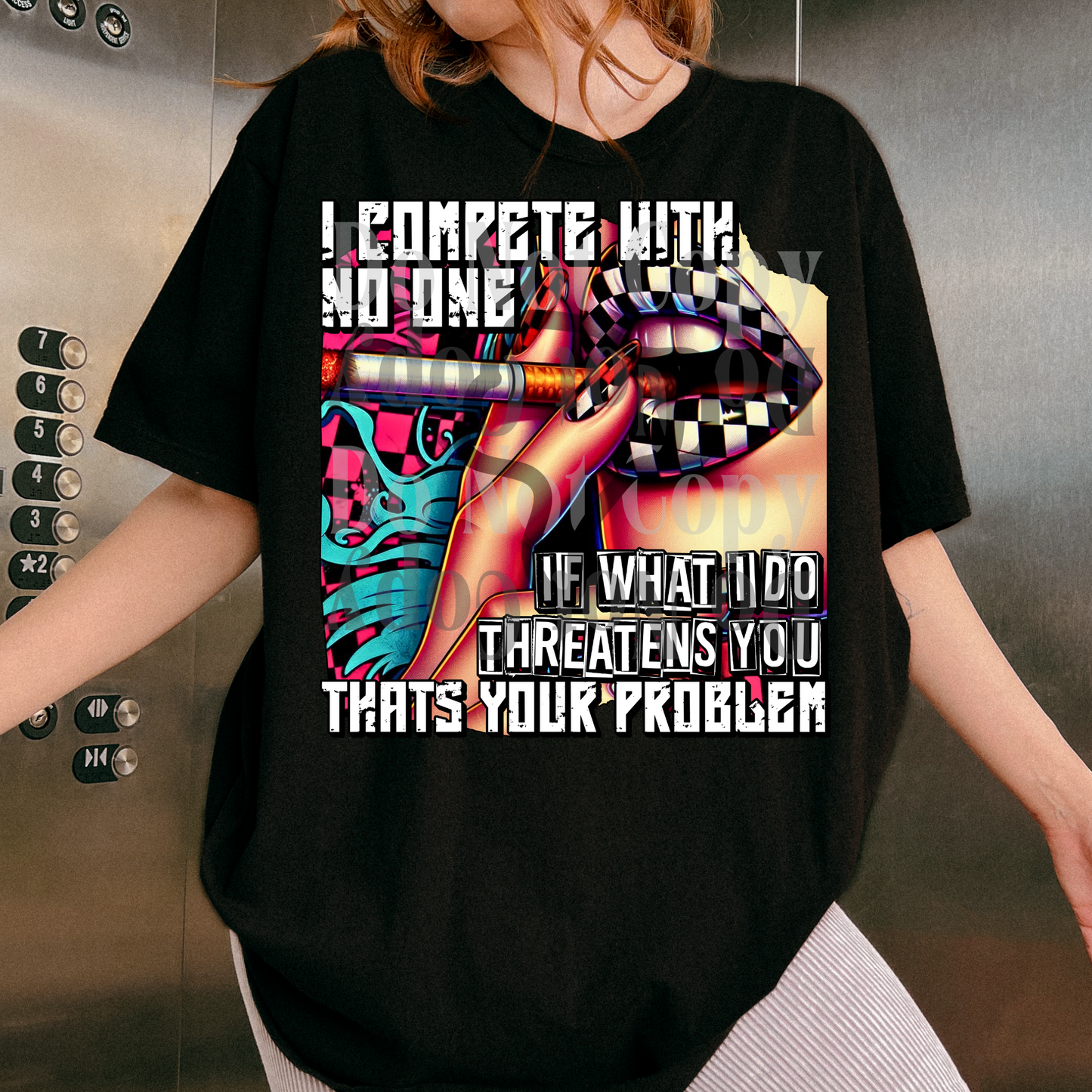 I Compete with No One