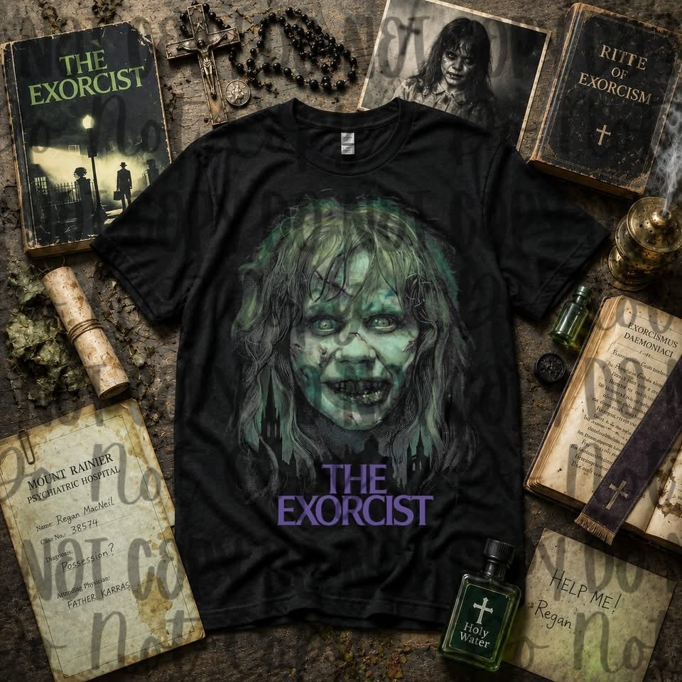 The Exorcist Blk Tee