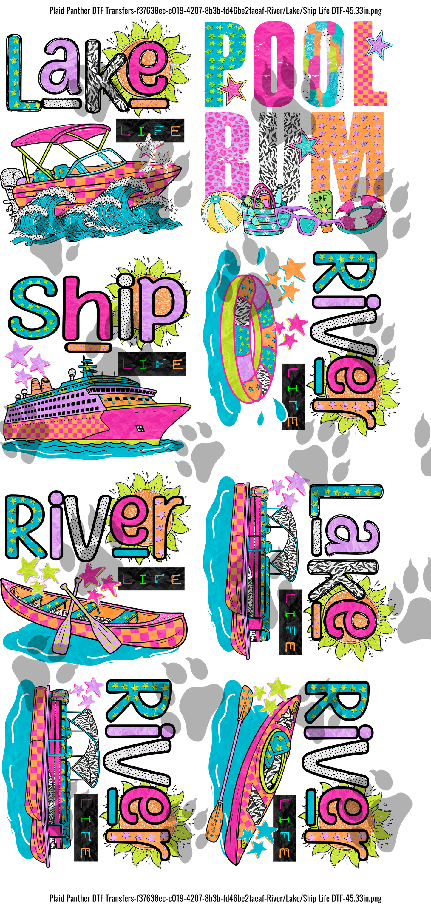 Summer 3 DTF GANGSHEET (Copy)