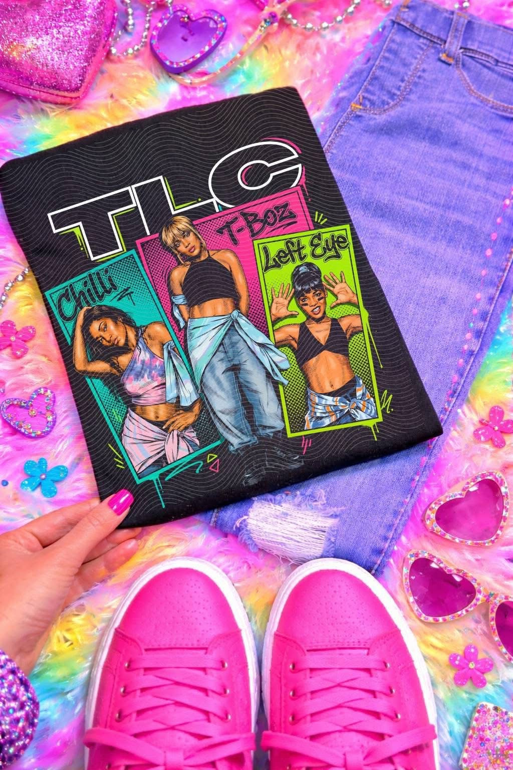 TLC *Black Tee Only*