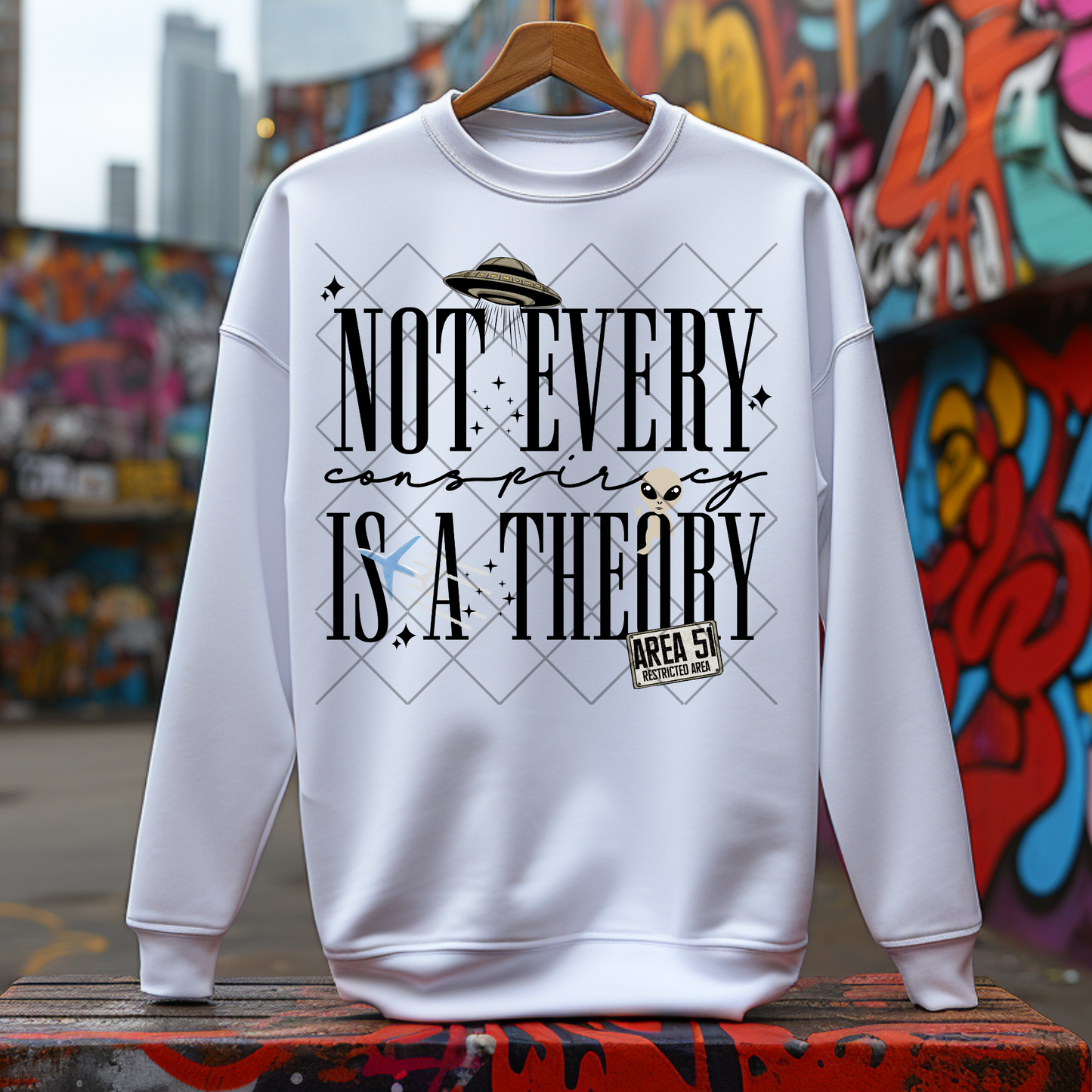 Not Every Theory - Black Font