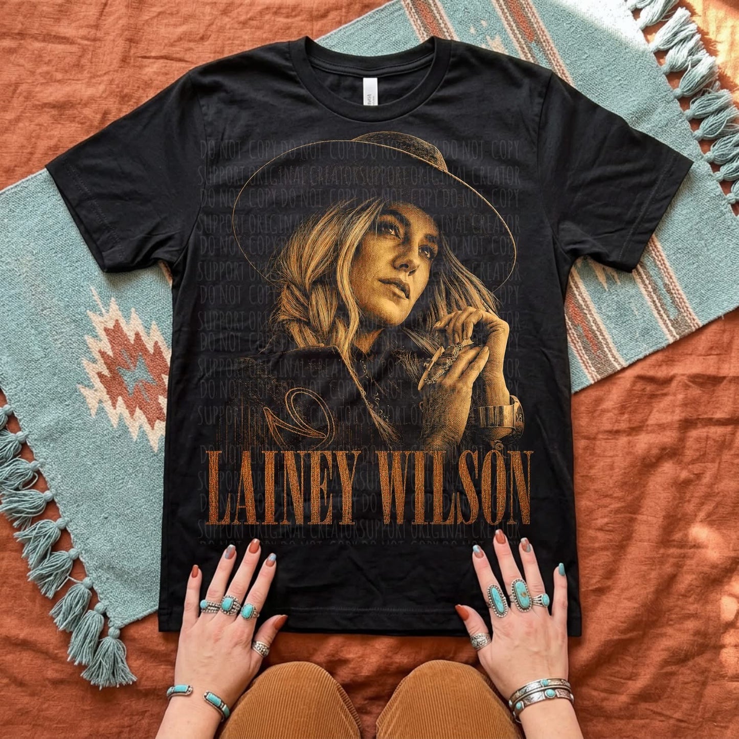 LW Sepia Black Tee