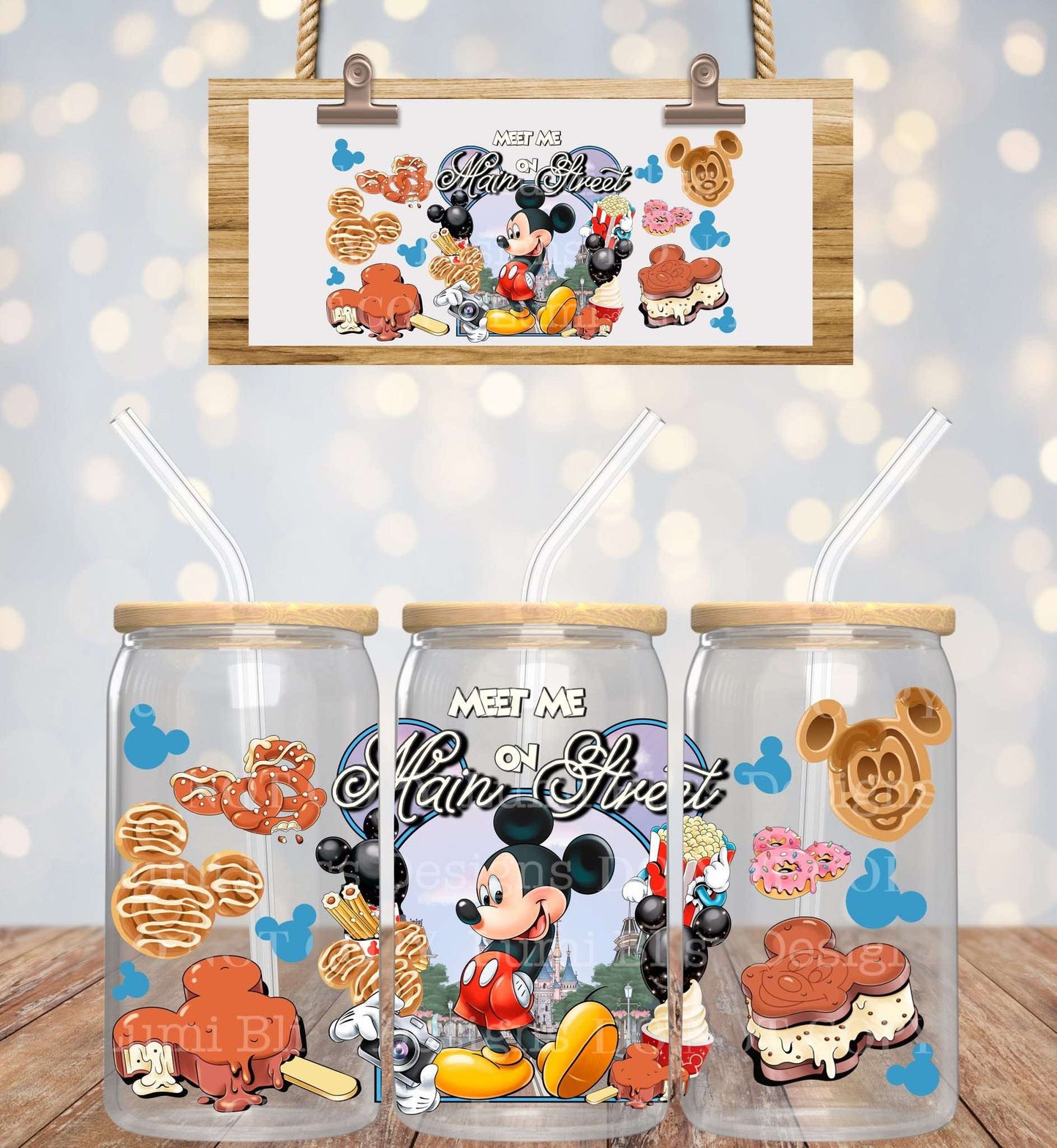 Main Street Boy Mouse UV DTF