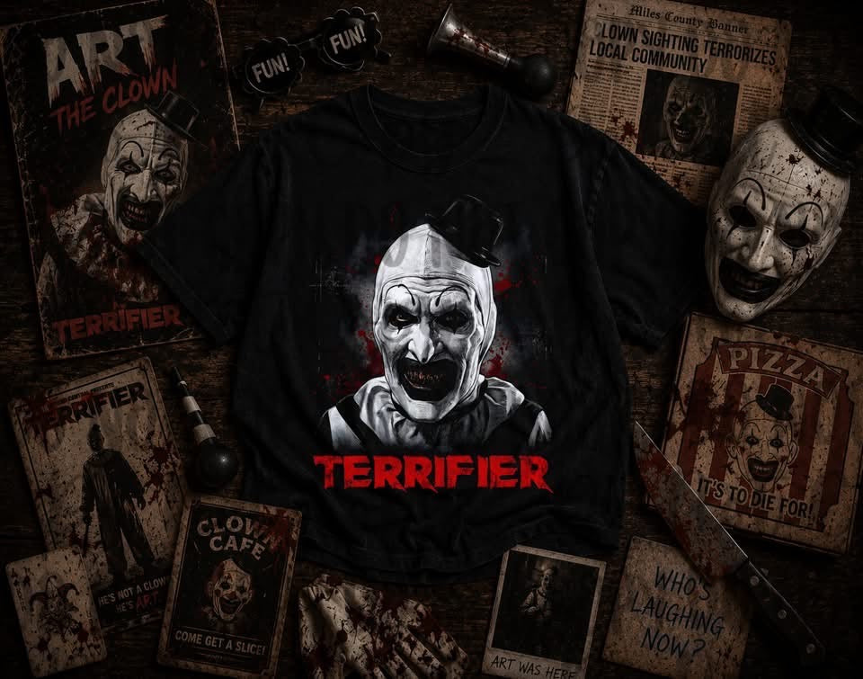 Terrifier Blk Tee