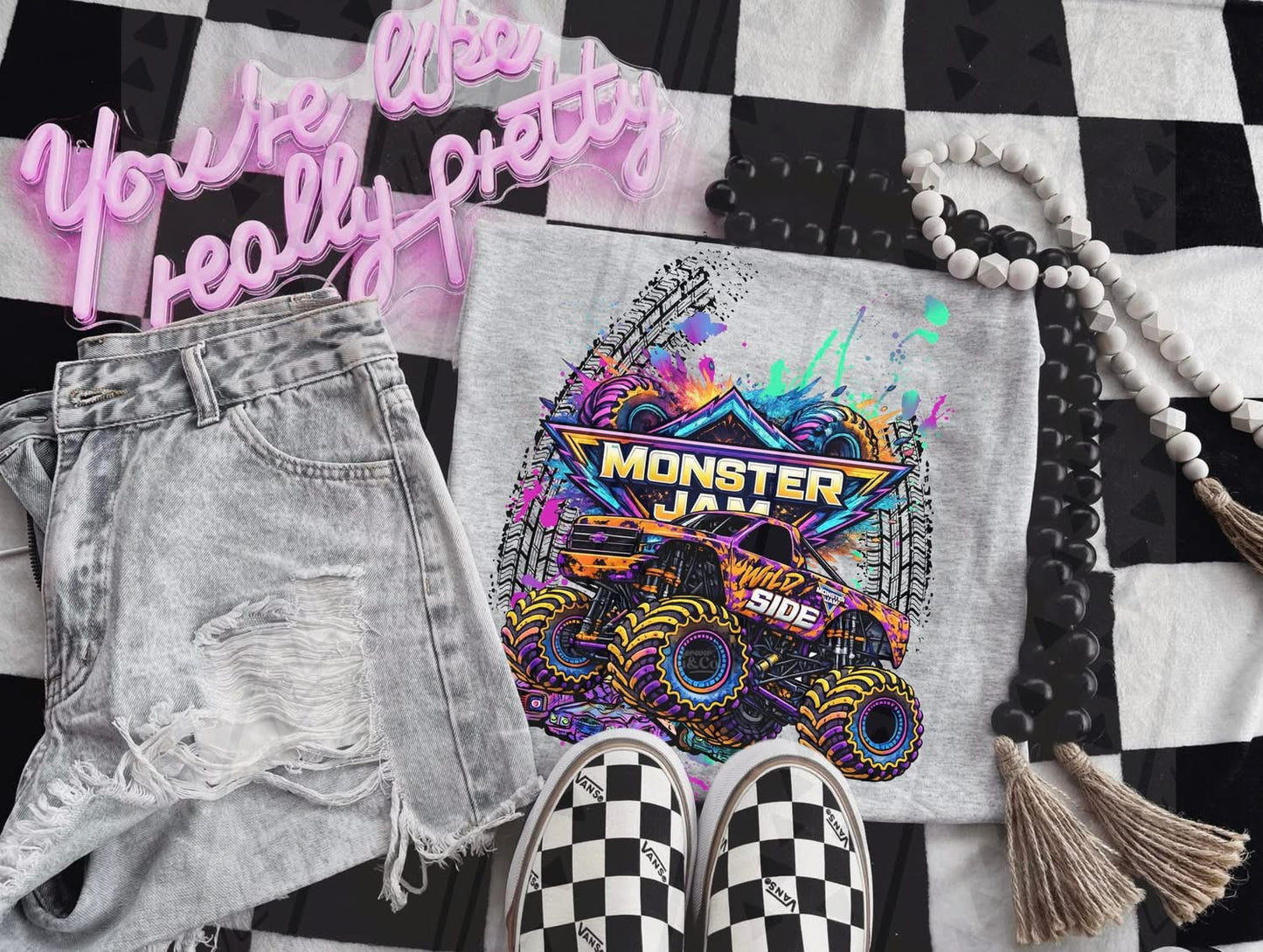 MJ Watercolor Wild Side