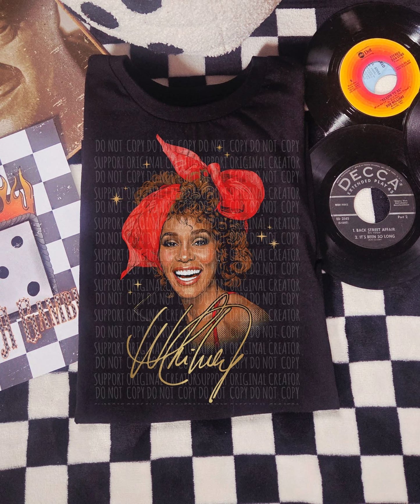 Whitney BLK Tee
