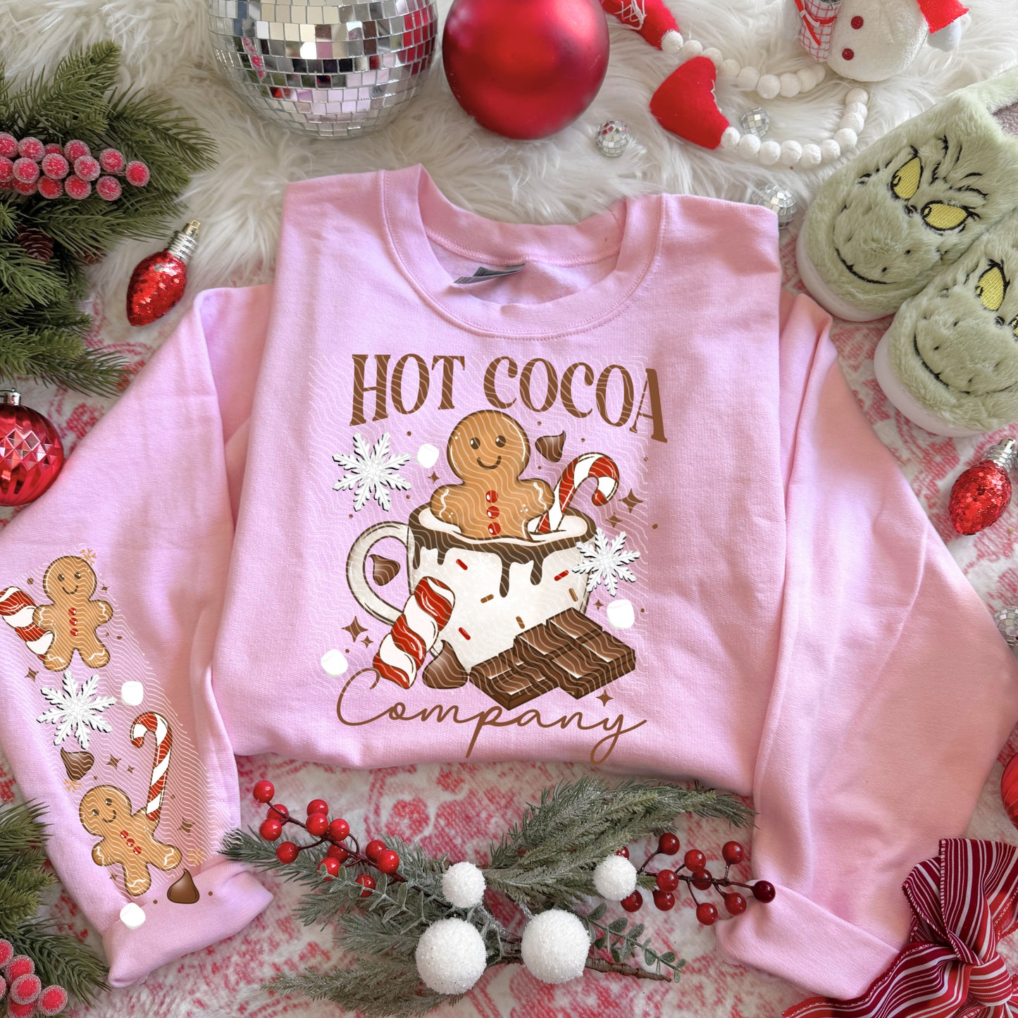 Hot Cocoa Brown Text