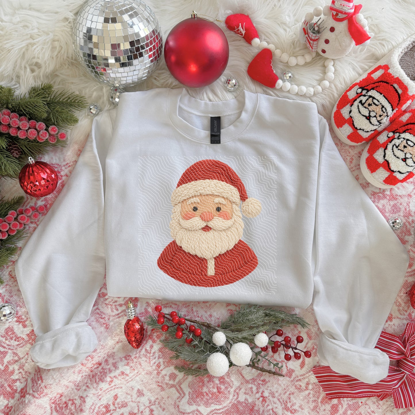 Yarn Santa Claus