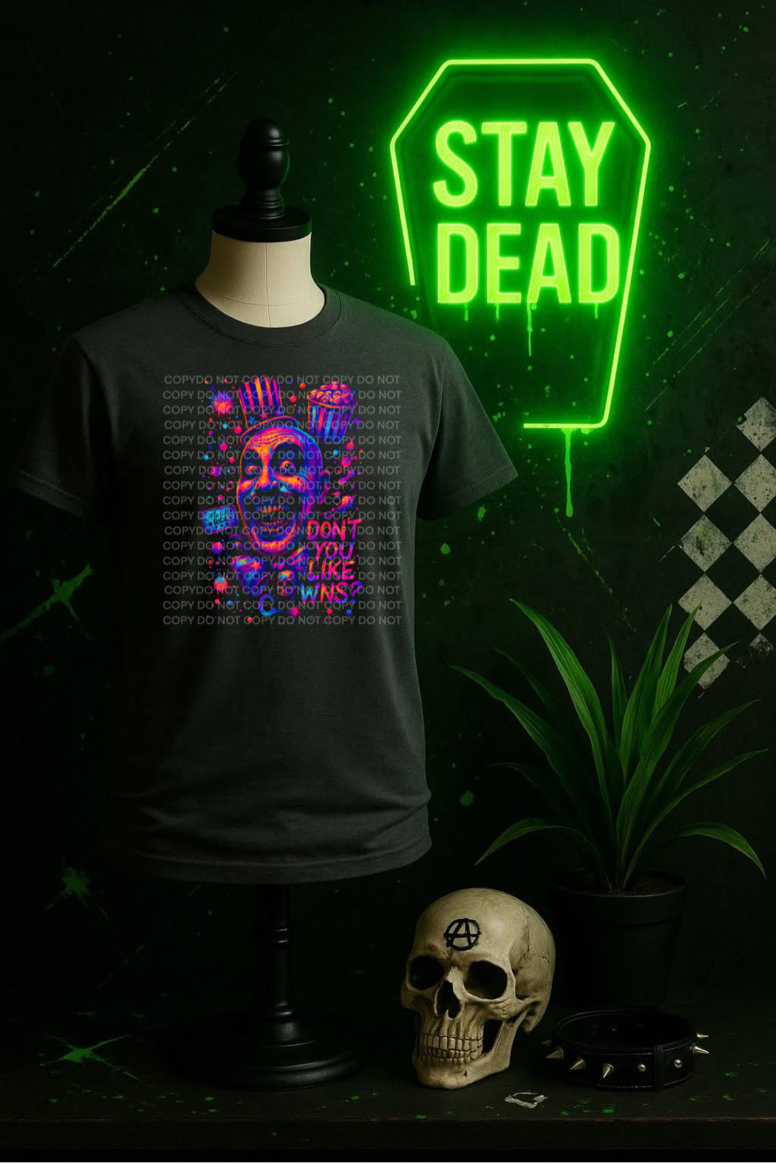 Don’t You Like Clowns (black shirt only)