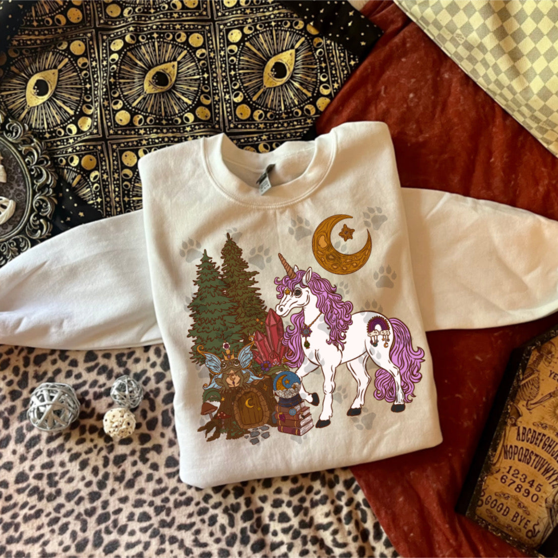 Mystic Unicorn Fairy Forest