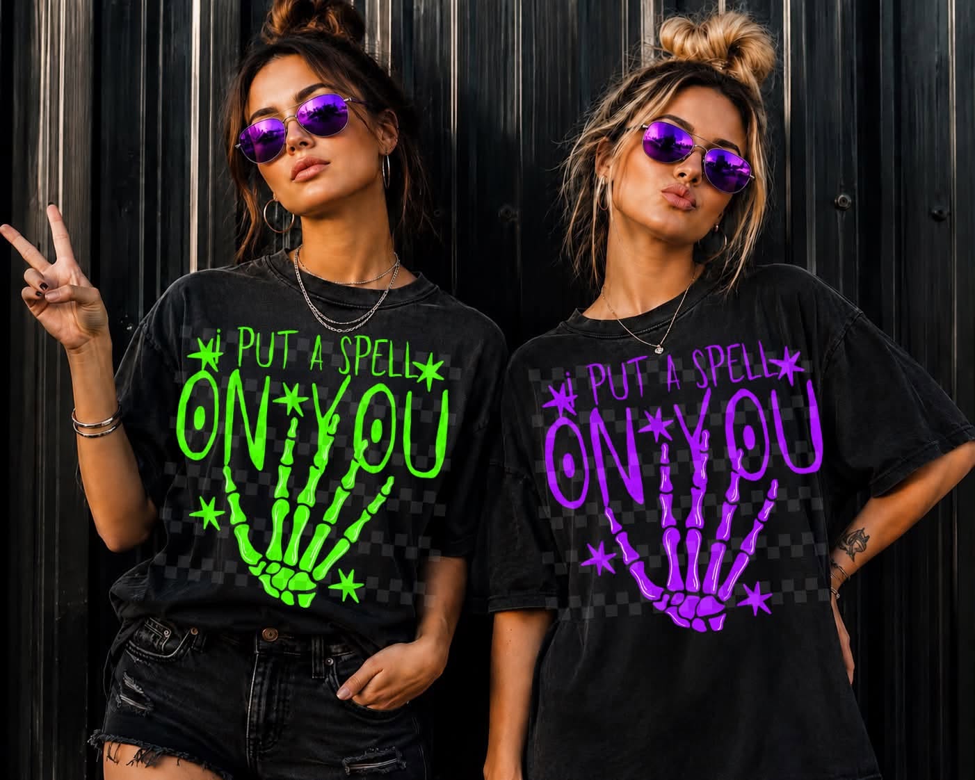 I Put A Spell On You Blk Tee