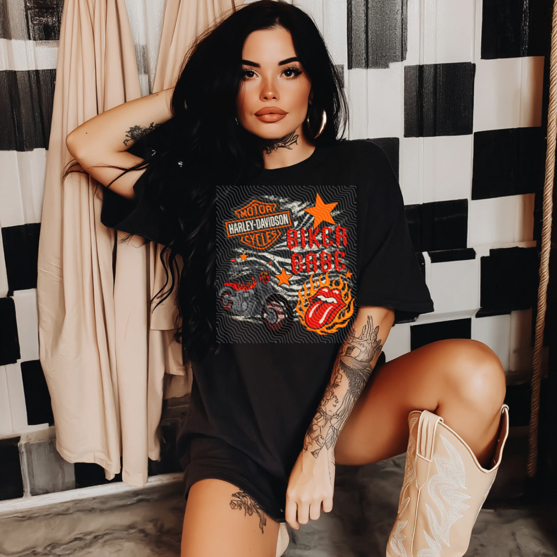 HD Biker Babe