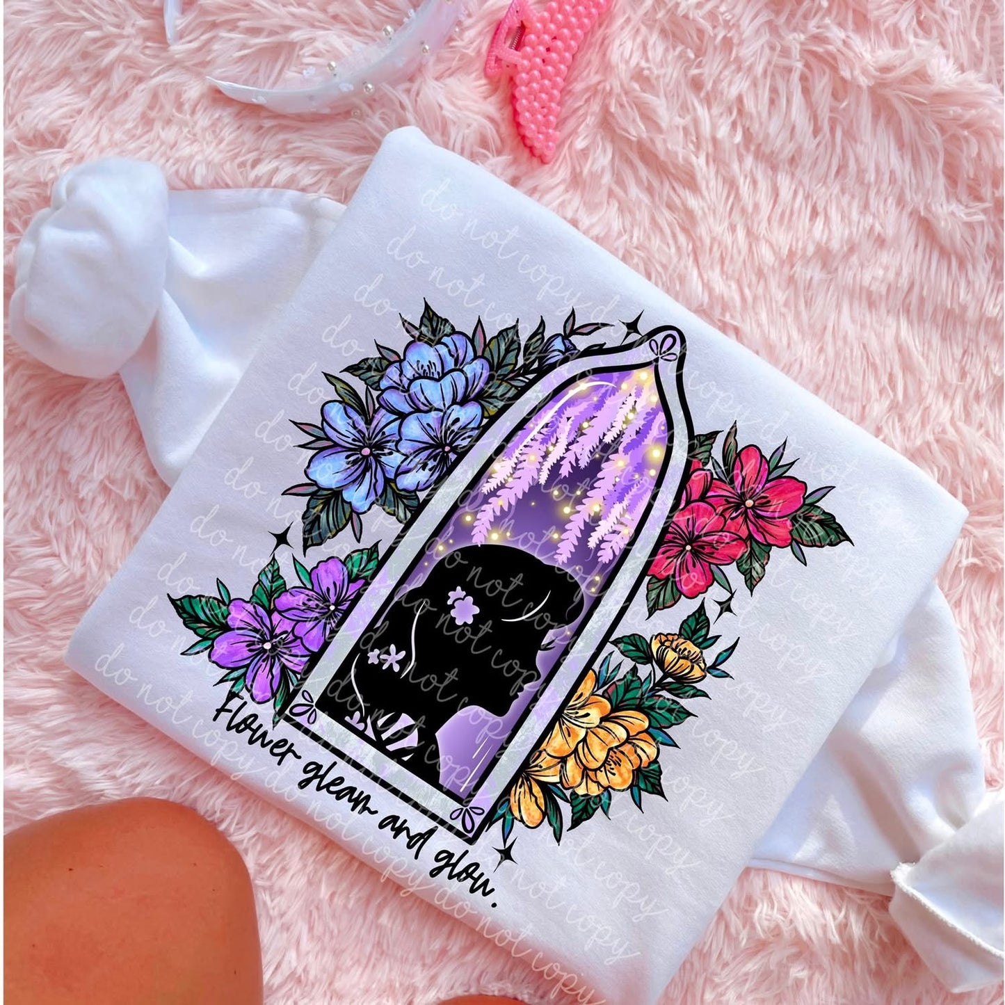 Lavender Princess Stained Glass