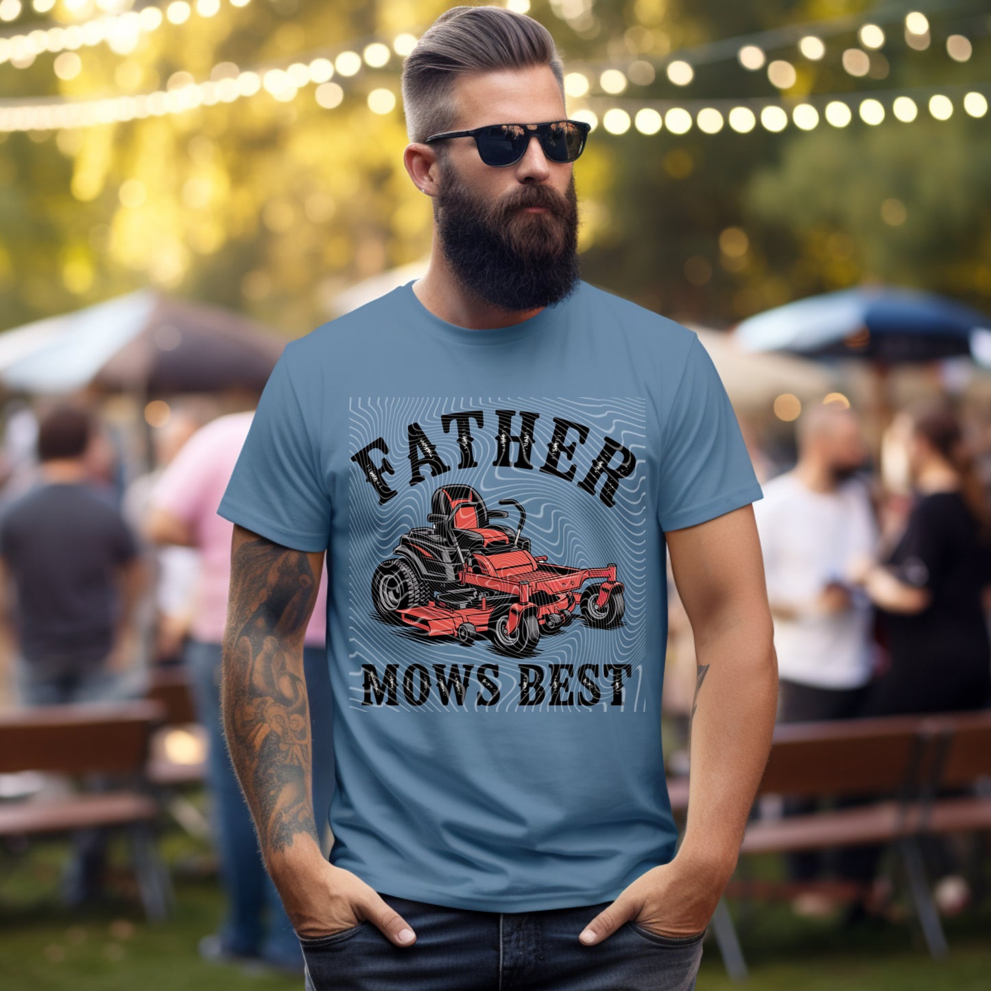 Father Mows Best
