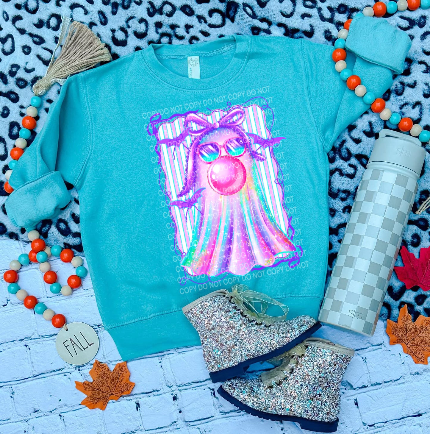 Iridescent Ghost with Bow