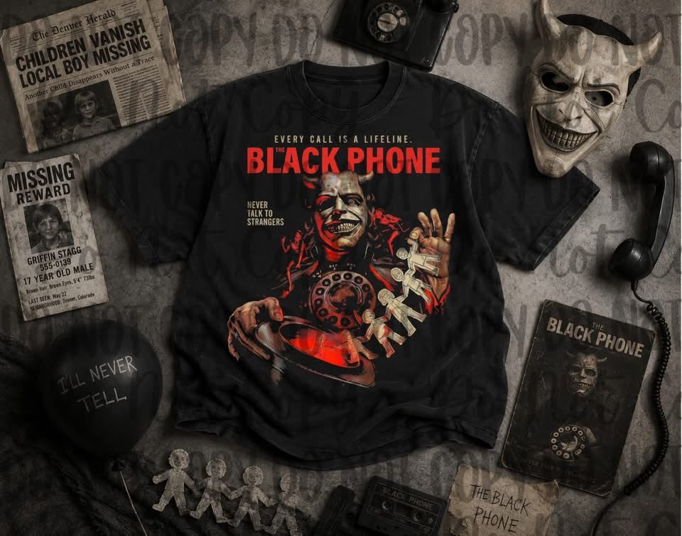 The Black Phone Blk Tee