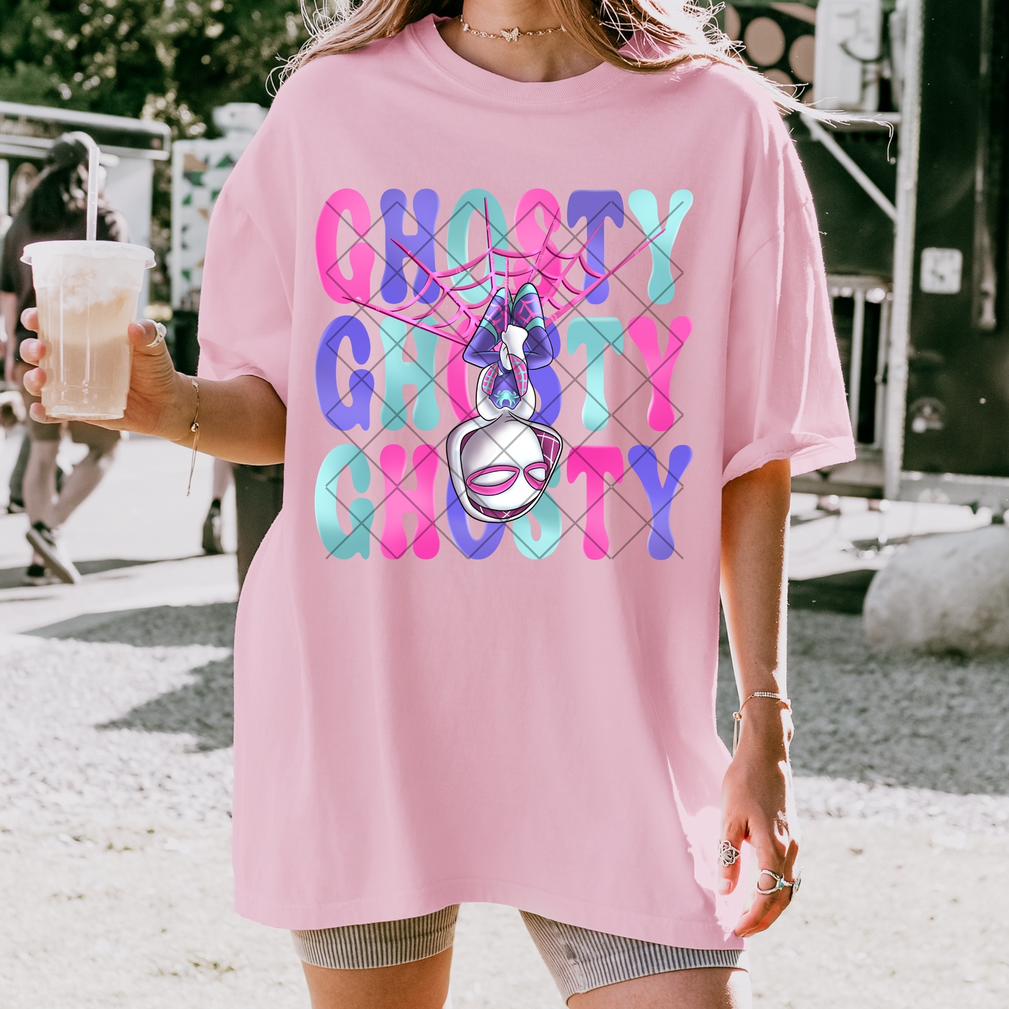 Pink Ghosty Spider