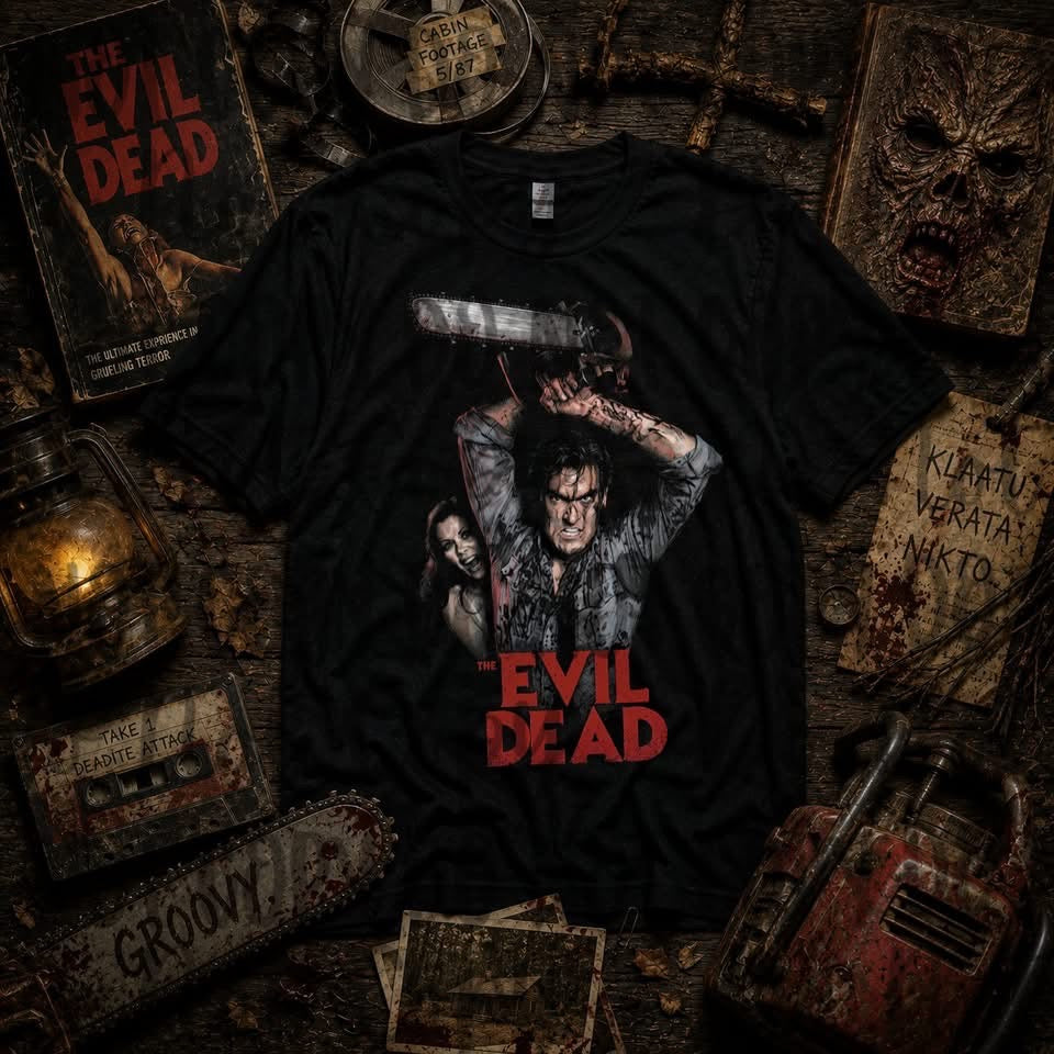 The Evil Dead Blk Tee