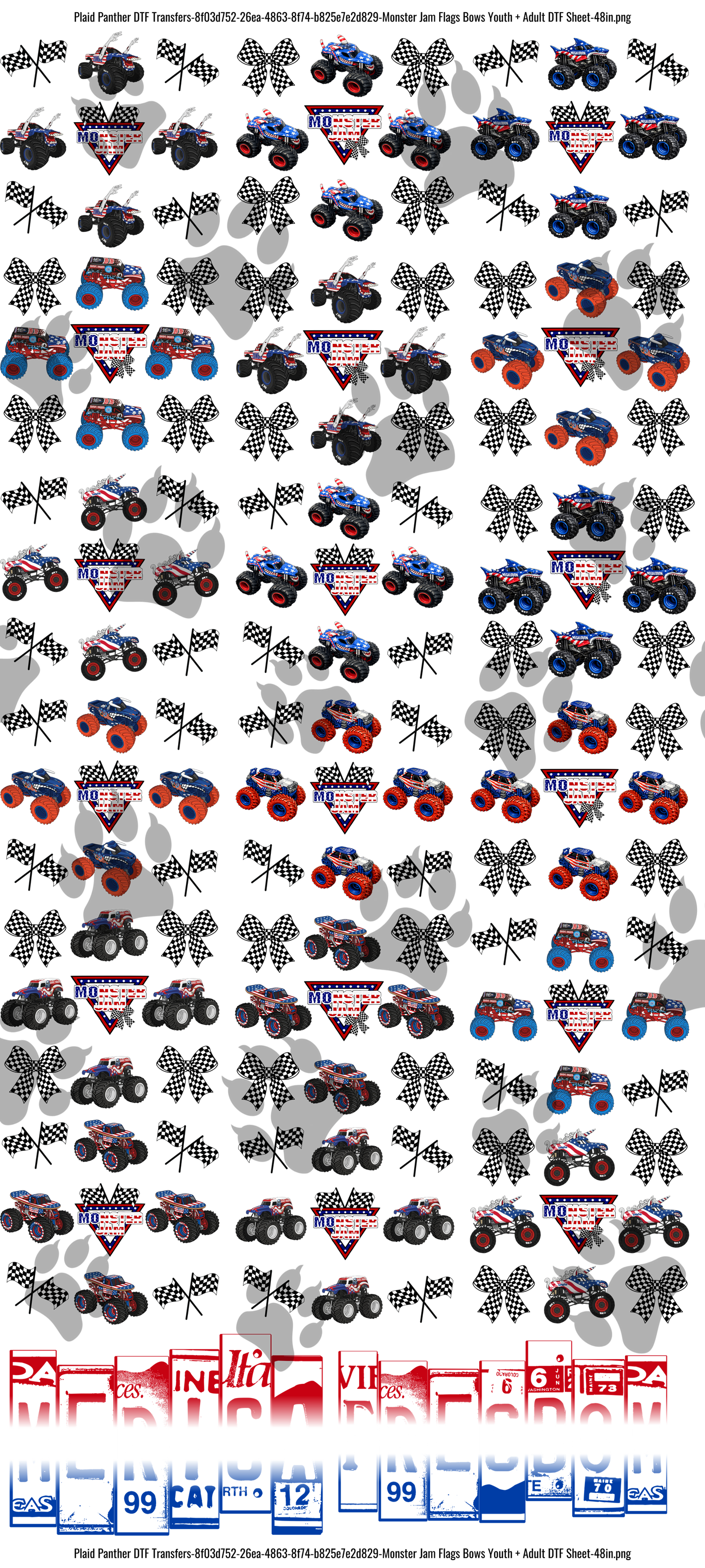Youth Monster Jam Grid