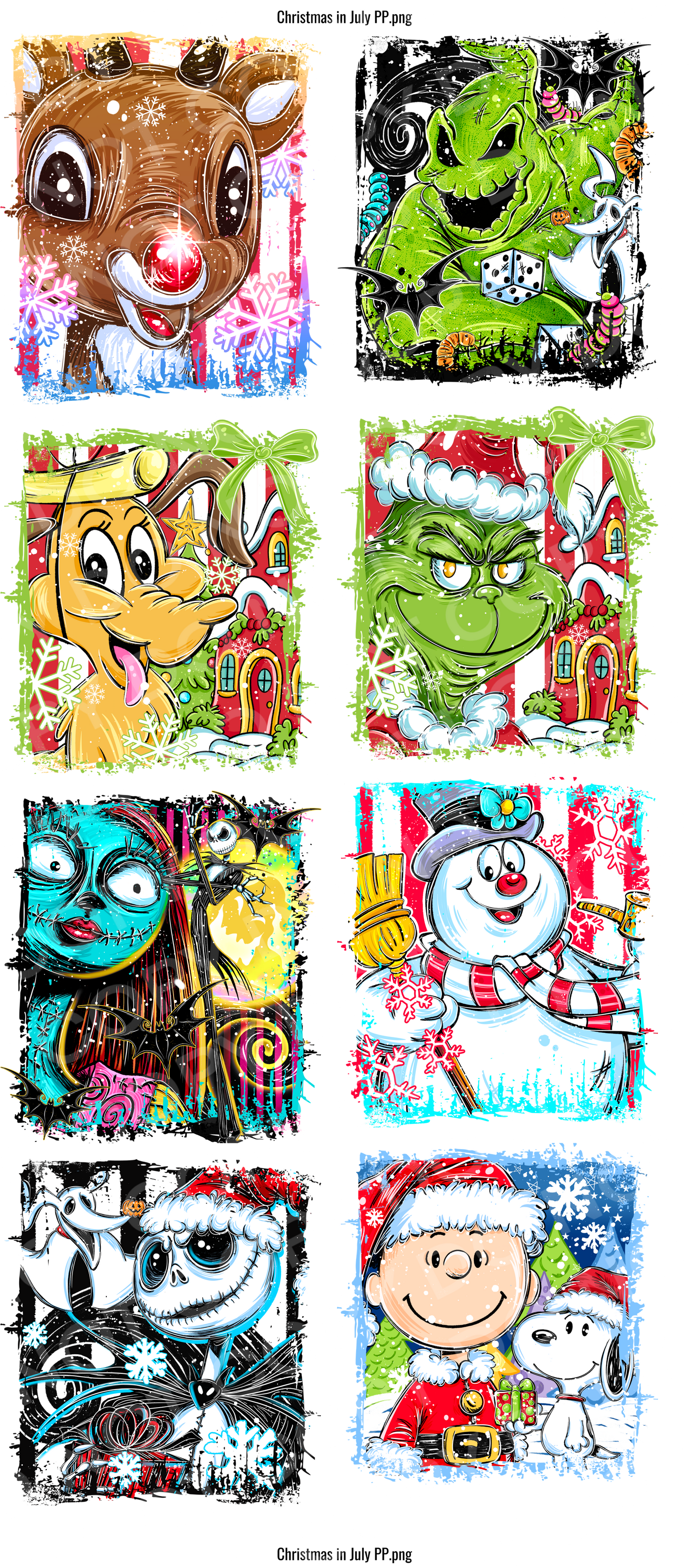 Christmas in July Sheet