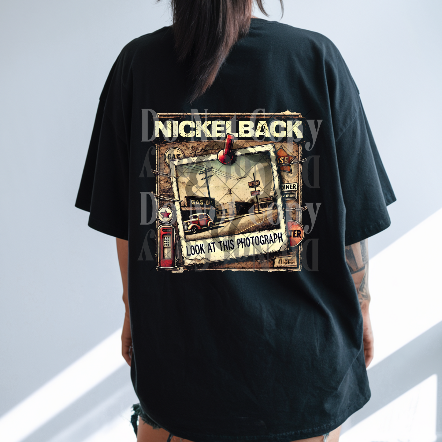 Back of Nickel (dark tee only)