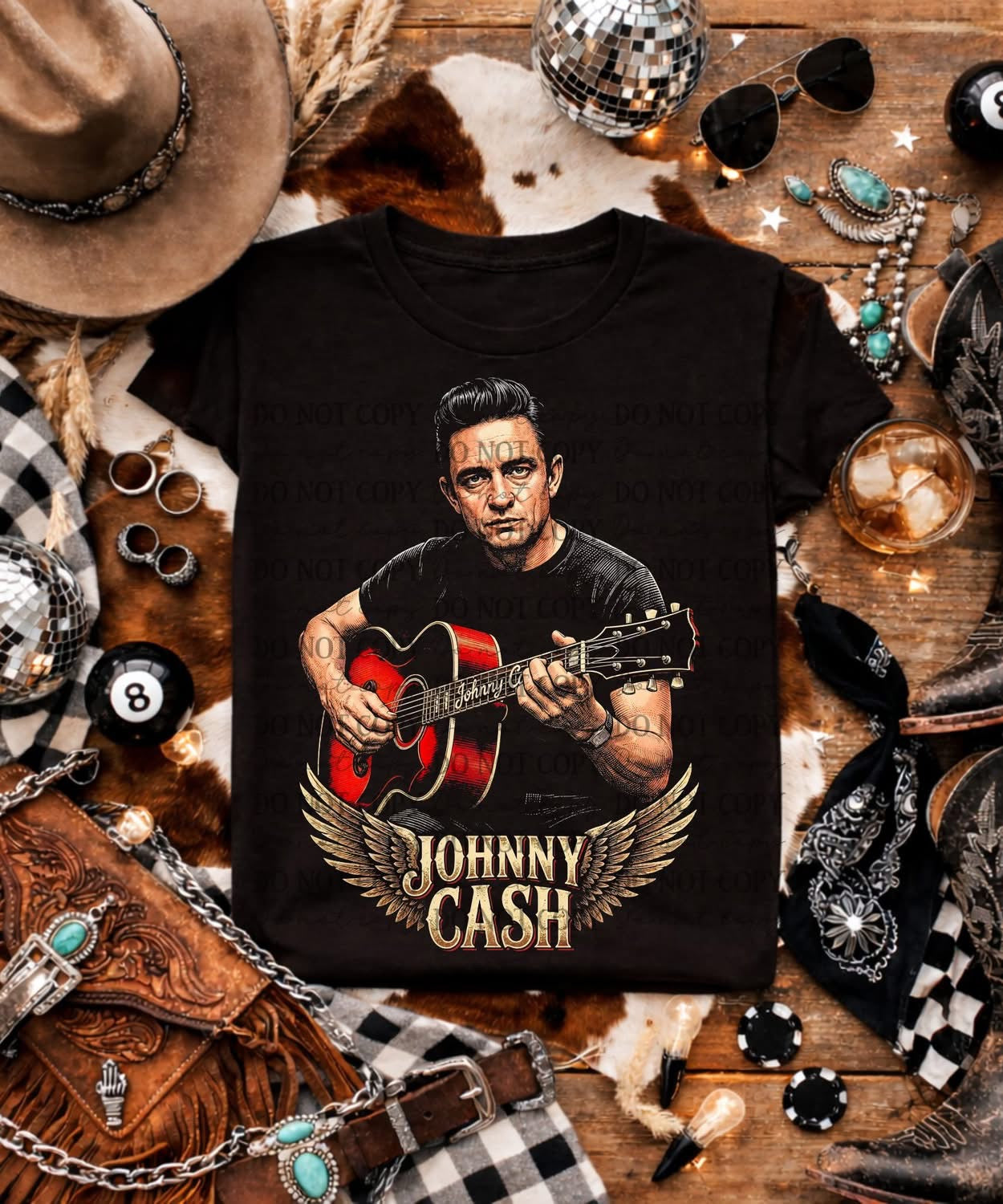 Johnny *Black Tee Only*