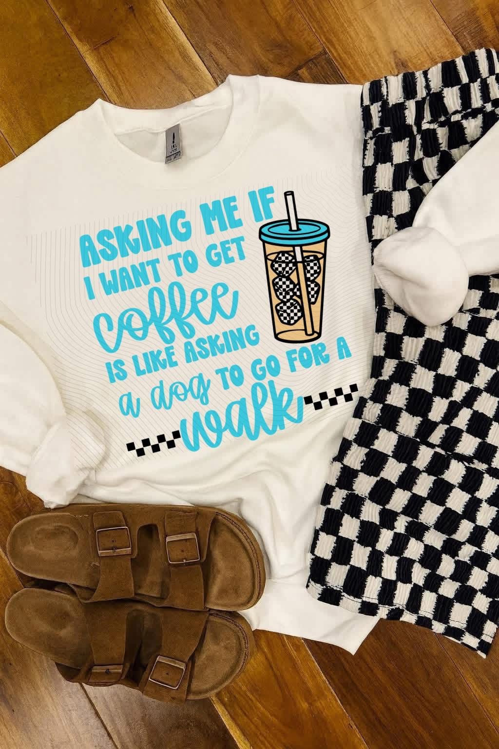 Asking Me If I Want to Get Coffee