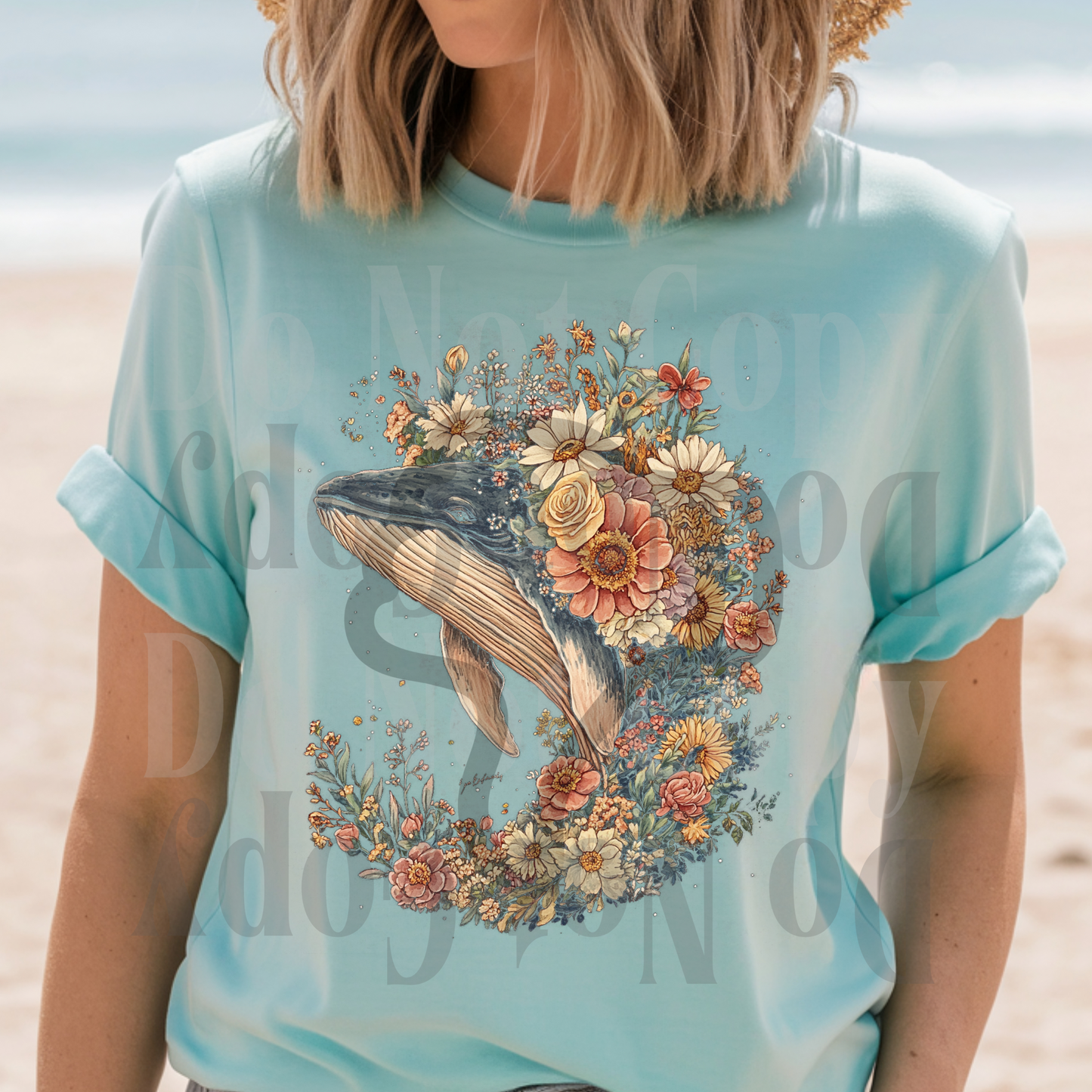 Whale Floral