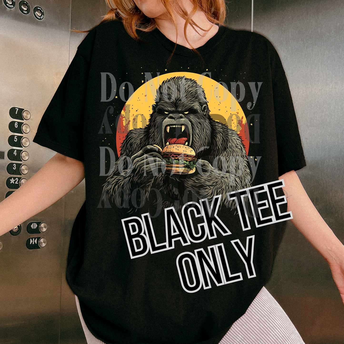 King Burger - Black Tee Only