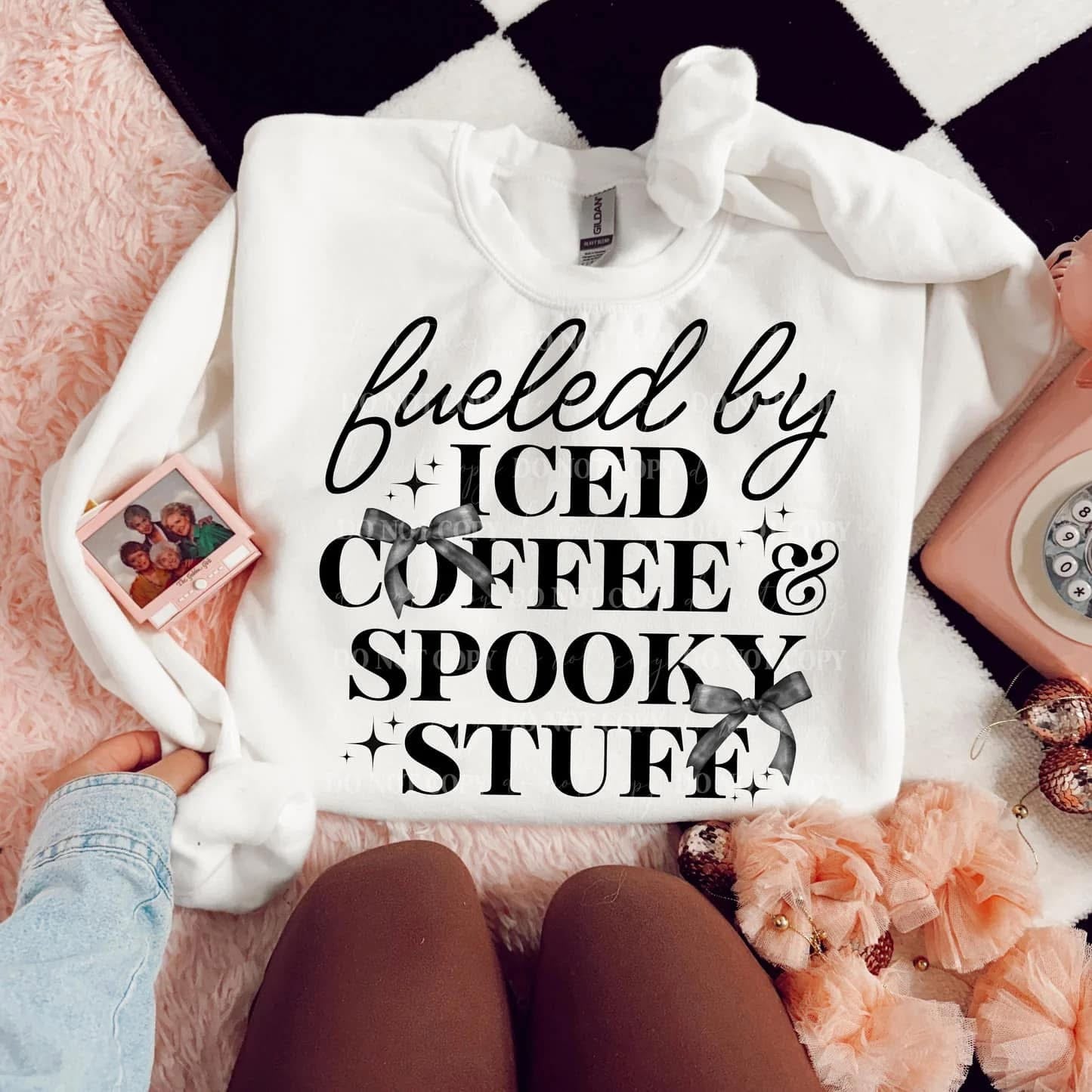 Fueled by Iced Coffee Spooky Stuff