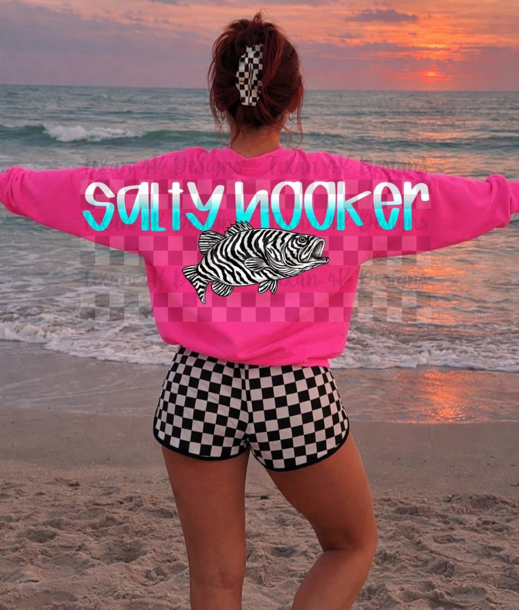 Salty Hooker*Back Design*