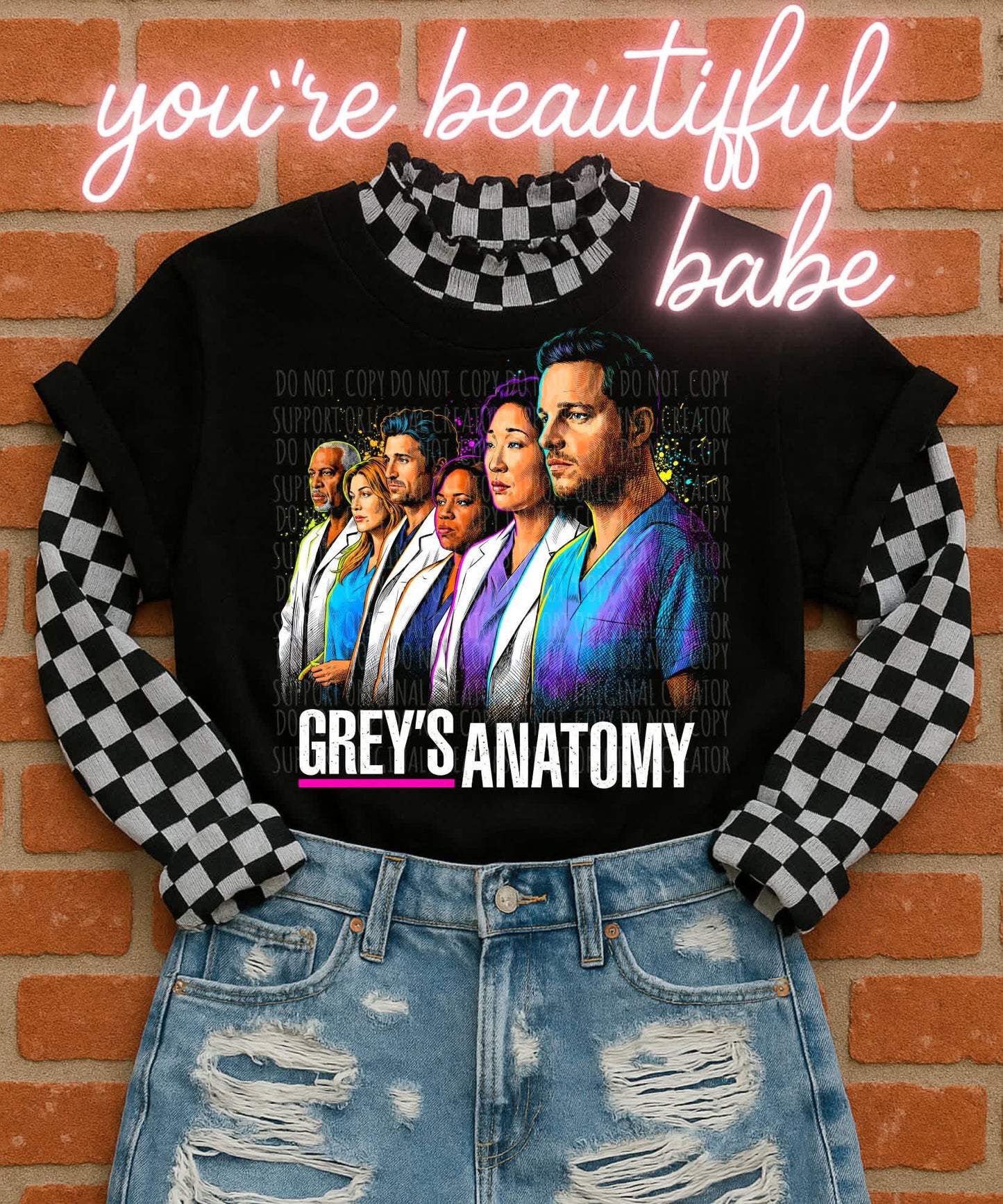 Greys Blk Shirt