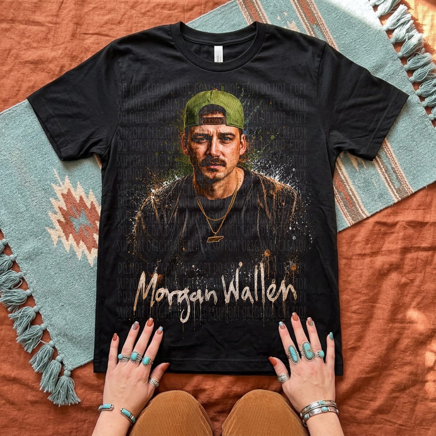 MW Signature Blk Tee