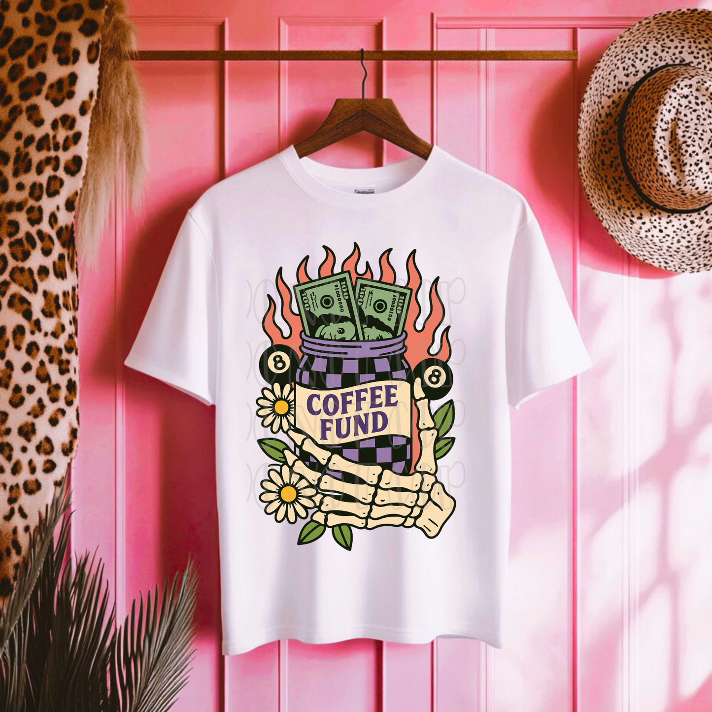 Coffee Fund Skeleton Jar