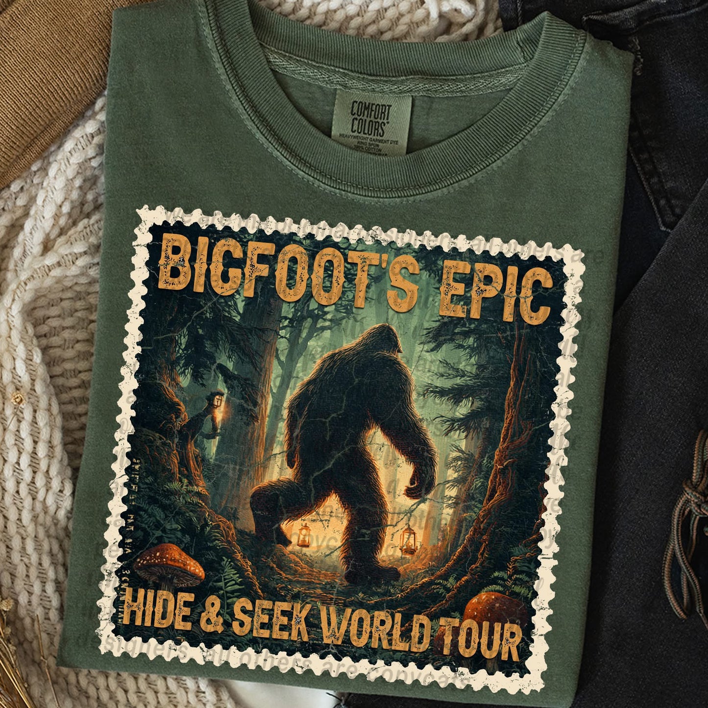 Bigfoot Stamp