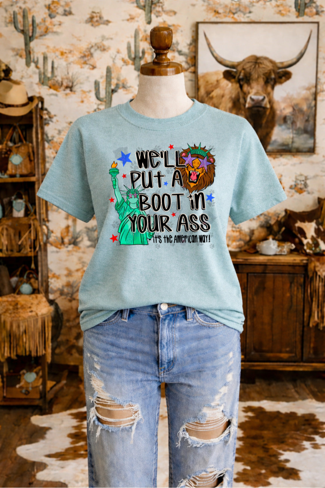 A Boot in Your Ass
