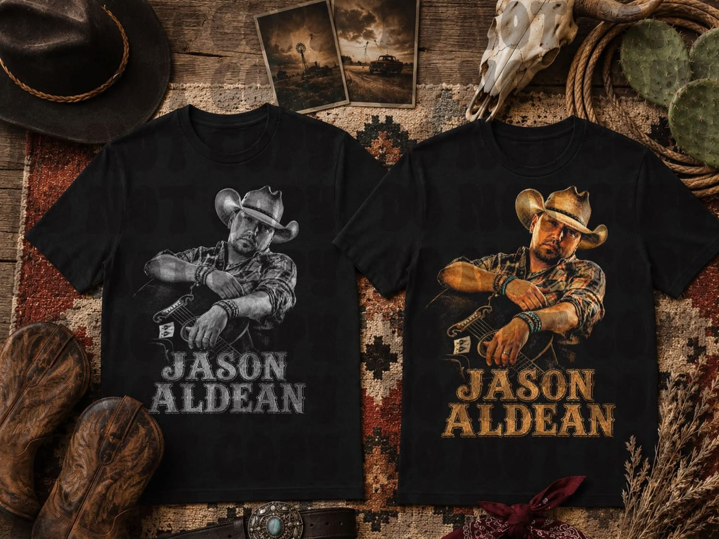 Jason A Blk Tee