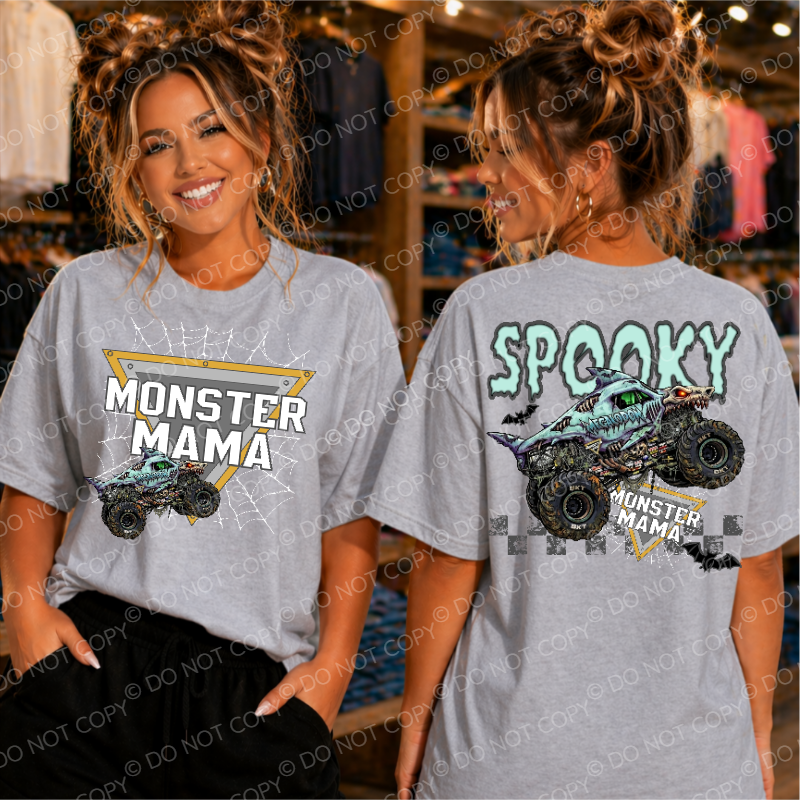 Monster Mama Spooky Megalodon