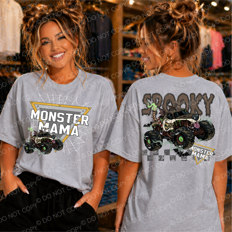 Monster Mama Spooky Monster Mutt