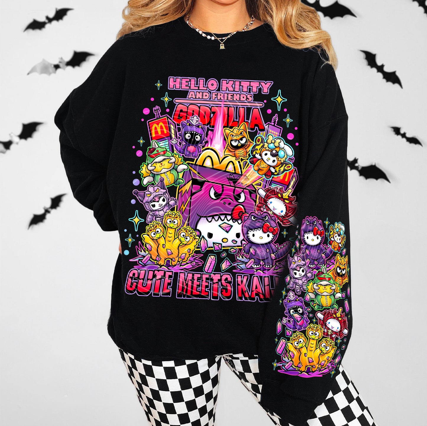 Hello Kitty and Friends Godzilla Cute Meets Kaiju