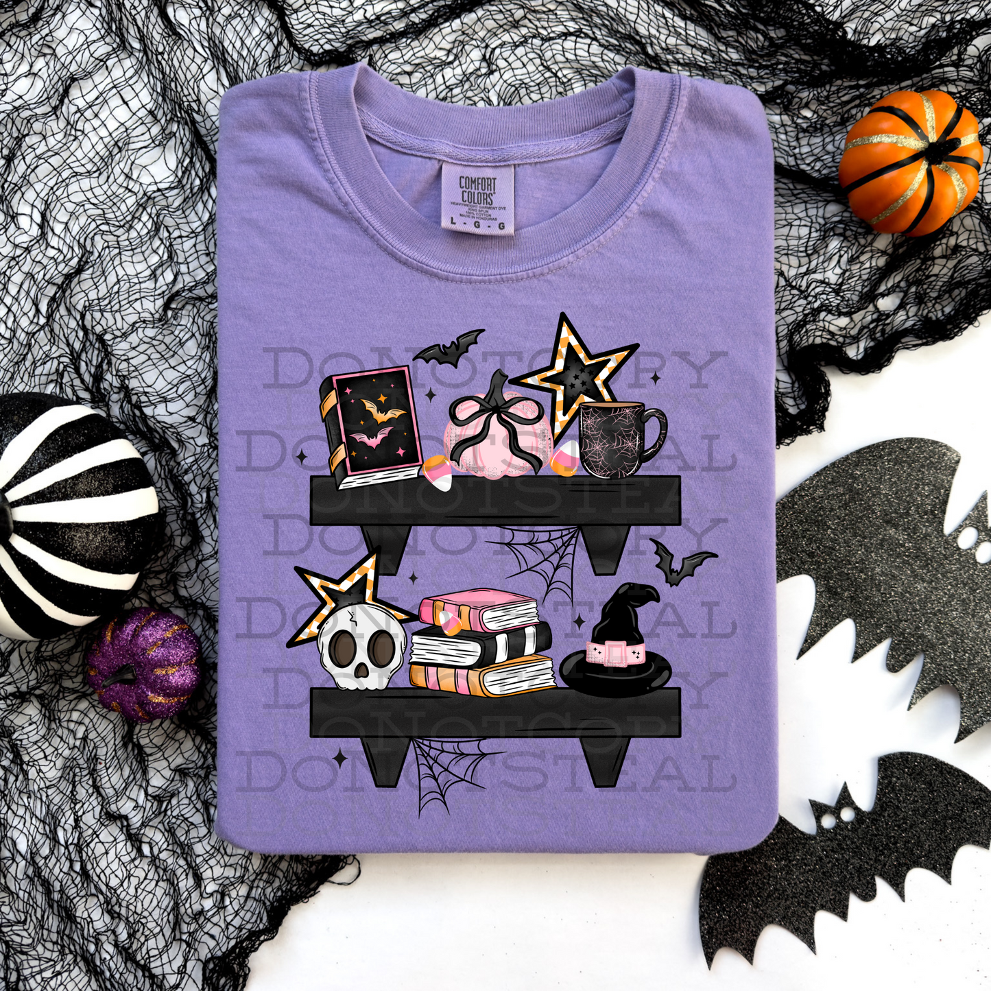 Halloween Shelf