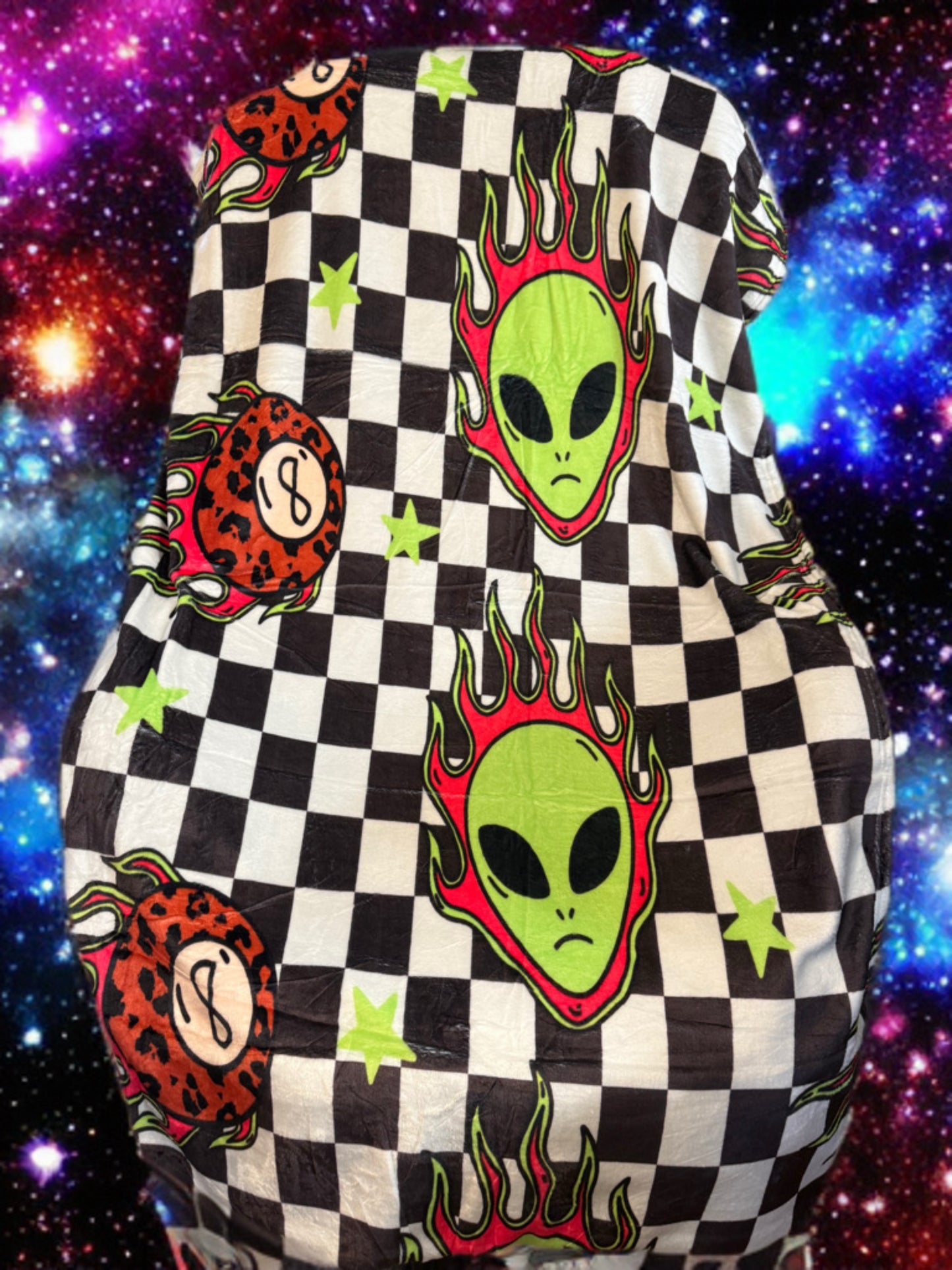 Cosmic Alien Blanket