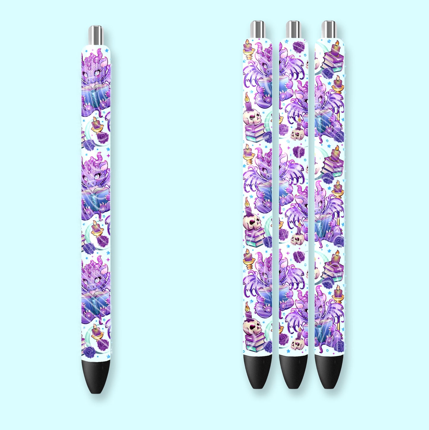Purple Book UV Pen Wrap